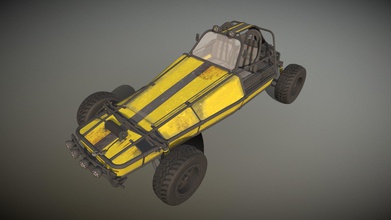dune buggy - 3d model polycrane b6908d0 detailed race designed work real time environment feel free visit my website further details purchase options 3d print model - Mito3D