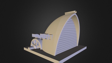 dune ii wind trap - 3d model funbiestudios 3lxe3aw 3d print model - Mito3D
