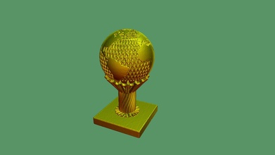 earth ball - download free 3d model nancy lanzi luo thunk3d-nancy 9b502e4 3d print model - Mito3D