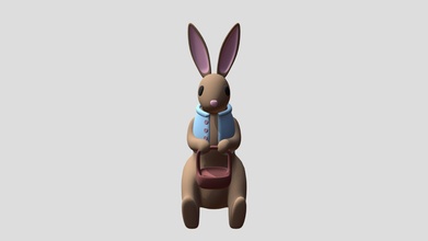 easter bunny plush - download free 3d model suvalien e90dc1a 3d print model - Mito3D