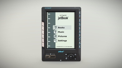 ectaco jetbook e-reader - buy royalty free 3d model 3doverstock ed4b605 3d print model - Mito3D