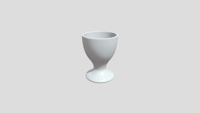 egg cup - buy royalty free 3d model ed+ edplus e17d718 3d print model - Mito3D