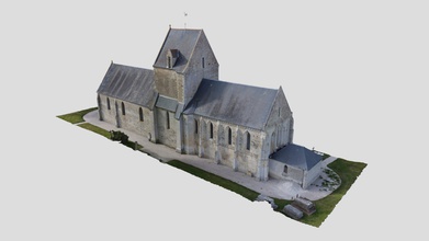 eglise saint-pierre - fosse-fontenay download free 3d model jonlab 63d711e 3d print model - Mito3D
