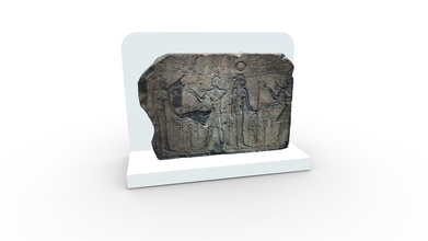 Egipto granito alivio crudo 3d escanear modelo praehist3d a69793b 3d print model - Mito3D