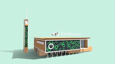 eindhoven 2056 station - 3d-Modell jiproozen 19ce061 im Jahr 3d print model - Mito3D