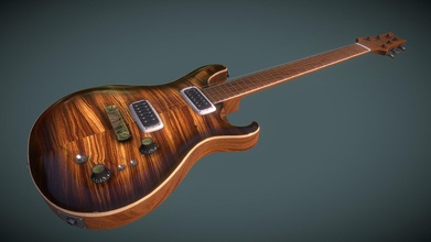 elektrik gitar satın almak telif Bedava 3d model Markusenes 3ede720 3d print model - Mito3D