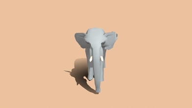 elephant - download free 3d model rosannsketch 000a82b 3d print model - Mito3D