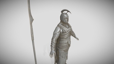 lotr Stein Statue rig 3d Modell naughtymonk 03d12a9 3d print model - Mito3D