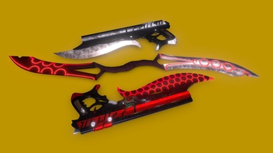 emiya yaş 39 silahlar satın almak telif Bedava 3d model saru modeller models ee27d68 okçu değiştirmek fgo kanshou Bakuya kader mertebesi kılıç tabanca anime 3d print model - Mito3D