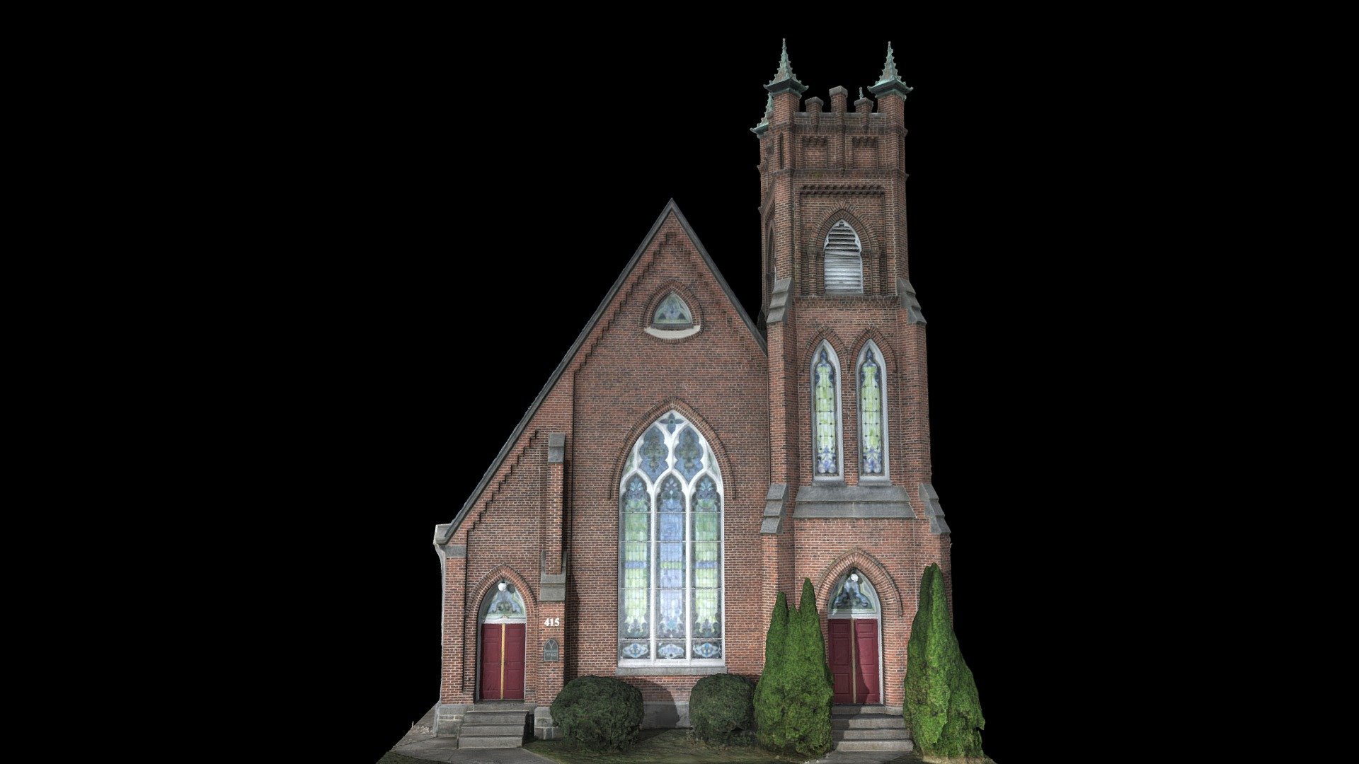 emmitsburg Chiesa 3d modello taylor thoulihan 736fff7 3D print model - Mito3D