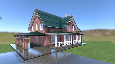 l'anglais moderne niveau 2 maison shlisselburg acheter redevances gratuit modèle 3d vra architect47 619c776 3d print model - Mito3D