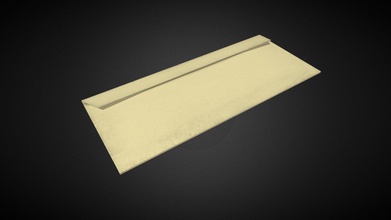 envelope - download free 3d model red2000 eab7f49 dirty some padding textured substance painter 2 3d print model - Mito3D
