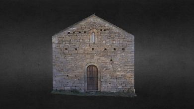 la ermita de san pablo - descargar gratis 3d modelo fotoluis a190bf8 prueba 2 junto al monasterio obarra ribagorza, huesca 3d print model - Mito3D