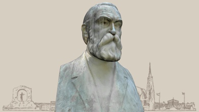 ernst mach - download free 3d model noe-3dat wwwnoe-3dat 9ebd363 monument rathauspark vienna bust dates 1926 created heinz peteri 1838-1916 austrian physicist philosopher science theorist well pioneer emerging history number which describes speed relation sound named after 3d print model - Mito3D