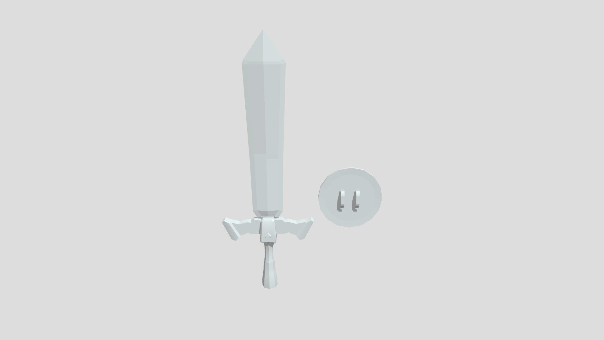 espada escudo 3d modelo jpedrobbs 6cbfeb8 3D print model - Mito3D