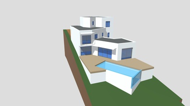 esquisse d ' une maison individuelle mosel - 3d-Modell philippe blaise architecte gard philippeblaise a764bc3 3d print model - Mito3D
