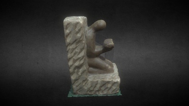 estatua suporte - scarica gratis 3d modello gusmontarq 5acccc7 apoiador livros em pedra sab o 3d print model - Mito3D