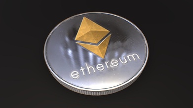 ethereum - buy royalty free 3d model impylse coin money chips silver token currency crypto cash usd eth bit pay btc blockchain nft pbr digital gold crypto-currency 3d print model - Mito3D