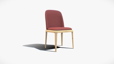 evelyn dining chair - buy royalty free 3d model sr surajrai18sr d80af10 3d print model - Mito3D