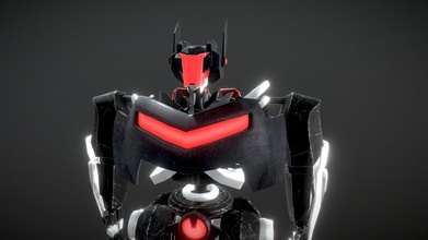 böse mech Roboter 3d Modell Dunkelheit efc313b 3d print model - Mito3D