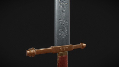 executioners sword - download free 3d model antony siganakis 47da291 3d print model - Mito3D