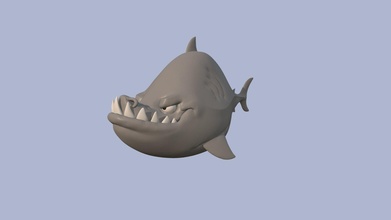 ejercicio tiburón esculpir 3d modelo Pequeños 753ac25 3d print model - Mito3D