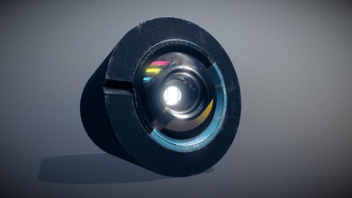 eye mk ii - 3d model theshadycolombian 889b481 my second robotic eyeball one has proper high-poly low-poly baking better uvs properly rigged organized into blender collections thanks workflow new actually able upload sketchfab no trouble normal polycount since use pfp certain icons outer ring indicate tools used project while others representative am 3d print model - Mito3D