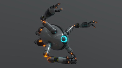 eye robot - 3d model rowan design rowansreid 3b22ac7 made try make moving lids turned out looking supriaingly good here render wall paper if you want it 3d print model - Mito3D