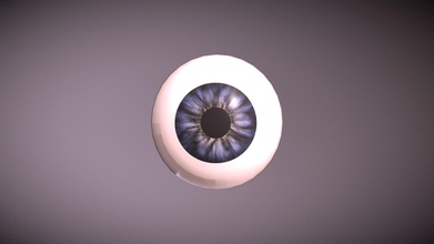 eye sample - download free 3d model vinnytells fe29f95 future tests uploads creatures characters iris texture made me 3d print model - Mito3D