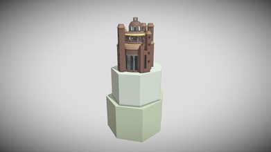 eyrie - download free 3d model niallplatt f87576a uclan honours westeros war table project 3d print model - Mito3D