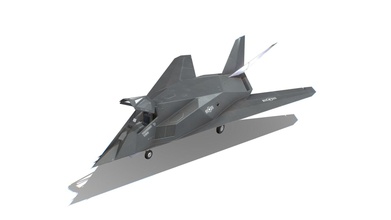 f-117 nighthawk - 3d model freakgames assets e18d6bb 3d print model - Mito3D