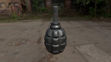 f1 grenade lod0 - 3d model fasmata 2c32f6e 3d print model - Mito3D