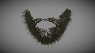 facial hair - big beard buy royalty free 3d model lucid dreams vjluciddreams f88af07 3d print model - Mito3D