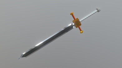fafner's blade - 3d model frotonblanco f9d2b7a sword used fafner series &ldquo guardian witch&rdquo https mangaplusshueishacojp titles 100084 wwwvizcom shonenjump chapters guardian-of-the-witch 3d print model - Mito3D