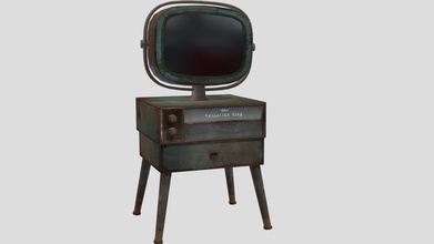 fallout-TV - set- download Kostenlose 3d-Modell emijar d28fe58 Fernseher fallout franchise-mesh-Texturen Zwickte nur etwas extrahiert die Menschen nicht wissen, dont care, Angebot Hektik tun so lol 3d print model - Mito3D