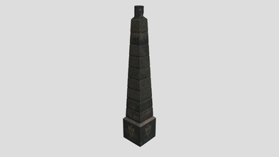 famu obelisk - 3d model sbpark04 a247459 eternal flame heart 3d print model - Mito3D
