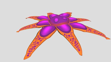 fantasy star ground flower vector texture - download free 3d model dpgb feat tom trottel dasparadoxon b369403 3d print model - Mito3D