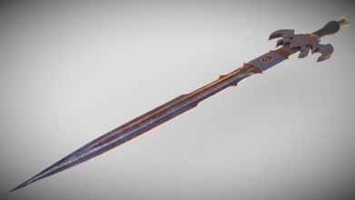 fantasy sword - download free 3d model aver1 f227b1f 3d print model - Mito3D
