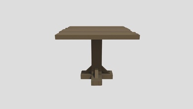 fantasy wooden table - download free 3d model edgylikeacircle 3f0b763 3d print model - Mito3D