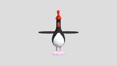 feathers mcgraw - low poly download free 3d model icytom 2b3ffb8 3d print model - Mito3D