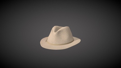 fedora sombrero 3d modelo vishnuv145 738f4b4 3d print model - Mito3D