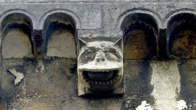 feline grotesque corbel 4 romsey abbey - 3d model squeakingcat squeakingcat bd488fb medieval feline head installed corbel along lower south level romsey abbey romsey hampshire architecture medievel abbey adorned least 400 decoratively carved stone corbels grotesques photographs taken june 2019 - feline grotesque corbel 4 romsey abbey - 3d model squeakingcat squeakingcat bd488fb