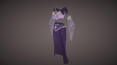 female fantasy elven healer outfit - buy royalty free 3d model 3dia 319339f 3d print model - Mito3D