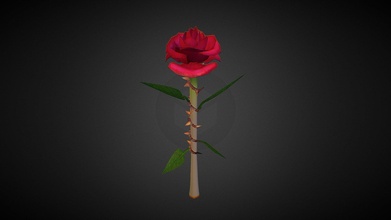 femur tulipe rose - 3d model blackantmaster bzeut8m 3d print model - Mito3D