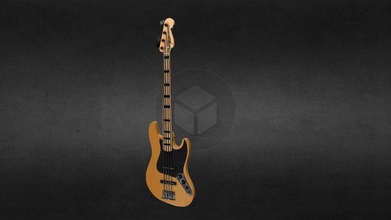 Fender Jazz Bass 3d Modell benny Khamelis greenreefer f29608d 3d print model - Mito3D