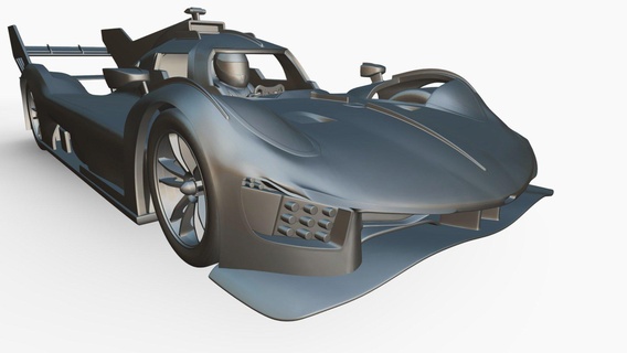 Ferrari 499p le Mans 2023 hazır Yazdır stl satın almak telif Bedava 3d model sim3d simed yazıcı rc sla minyatür Spor araba izlenim motor sporları şampiyonluk hiper fdm hot wheels yazdırmaya yarış spor voiture cars 110 stlcar 3d print model - Mito3D