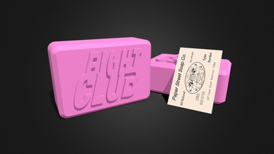 fight club soap - download free 3d model coppob dbbc03e 3d print model - Mito3D