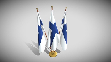 Finnland Flagge Pack Kaufen Lizenzgebühren frei 3d Modell Dragosburian efc4788 3d print model - Mito3D