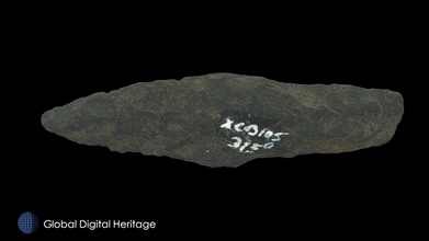 fish tail point variation xcb-105-3159 - download free 3d model global digital heritage globaldigitalheritage a135e78 400 bce-100 ce xcb-105 adamagan aleut place walrus hunters head morzhovoi bay western alaska peninsula massive village multiple occupations occupied largest arctic estimated 1000 people also has limited dated 2200-1700 bce 1000-600 900-1100 artifacts presented result research conducted under grants nsf 9630072 9814086 9996372 9996415 1139266 1321411 h maschner principal investigator these were scanned either faro edge arm minolta vivid 9i processed geomagic polyworks 2-8 photos used texture wrap original digitizing work done ivl id st univ subsequent processing publication completed 3d print model - Mito3D
