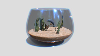 fishbowl - download free 3d model hanbraa 6a4bd5d 3d print model - Mito3D